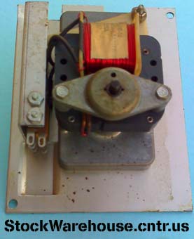 Rear View Polyvend H-22 Vending Spiral Rod Motor