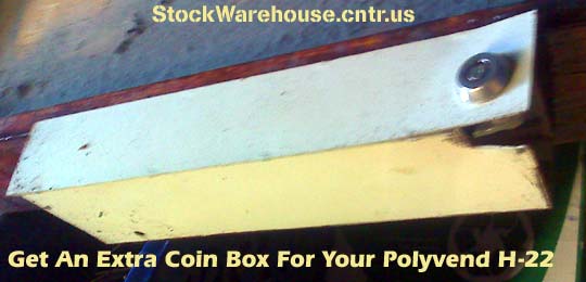 Polyvend H-22 Coin Box, Money Holder Spare