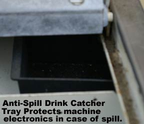 anti-spill drink catcher.